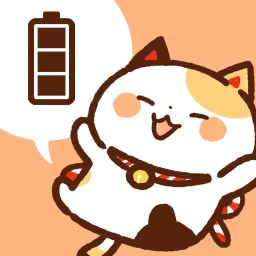 أيقونة Battery widget Maneki Nekko